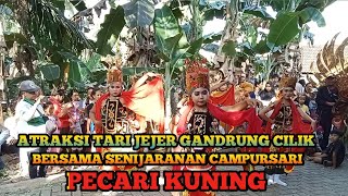 ATRAKSI TARI JEJER GANDRUNG CILIKBERSAMA SENIJARANAN CAMPURSARI PECARIKUNING KAMPUNGANYAR LIVE‼️ [upl. by Alekin79]