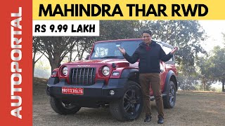 2023 Mahindra Thar RWD Review  Forget Compact SUVs buy this instead [upl. by Ysak318]