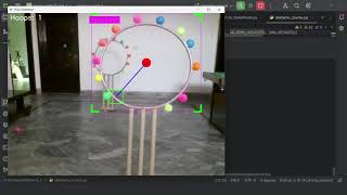 Obstacle course with tello drone  AI with drone advanced course demo [upl. by Lleksah]