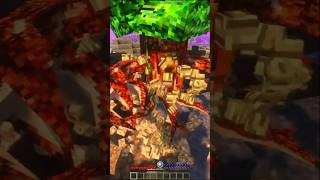 Breaking Trees in RLCraftUnexpected Attack by the Tree Spiritrlcraft dregora minecraft modded [upl. by Jankell]