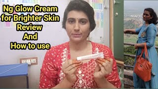 Best skin brightening cream ng glow cream review in telugu [upl. by Jarietta]