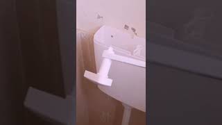 How to toilet seat fitting PVC cistern कैसे लगे  short shortvideo ytshort [upl. by Aicilas]