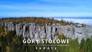 Góry Stołowe  Szczeliniec Wielki  Błędne Skały  4K AERIAL DRONE [upl. by Toll]