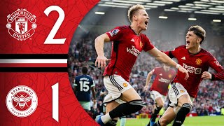 SUPER SCOTT McTOMINAY 🤩  Man Utd 21 Brentford  Highlights [upl. by Crissy]