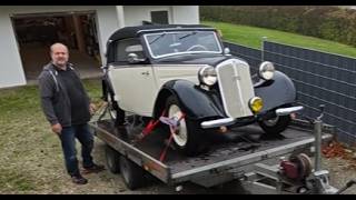 DKW F8 Luxus Cabrio Bj1939  19 [upl. by Kcirej493]