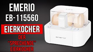 Der beste Eierkocher 2024 Der Emerio sprechende Eierkocher im Review [upl. by Enihpets468]