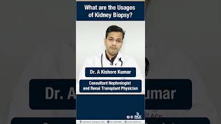 Kidney biopsy usages renal biopsy uses  PACEHospitals shorts kidneydisease viral [upl. by Eninotna217]