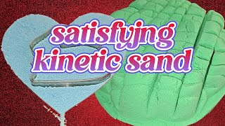 SATISFYING KINETIC SAND  ASMR [upl. by Lodhia513]