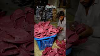 Factory Secrets How Bathroom Sandals Are Made 🏭👡 [upl. by Marv560]