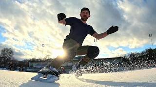 Freestyle Ice Skating in Stockholm [upl. by Akemak977]