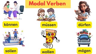 Modalverben  Modal verb  Learn German  German Grammar  A1 A2 [upl. by Quintus]