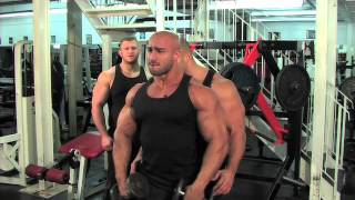 The Key to Developing Your Shoulders by Hip Hop Star Timbalands Trainer Shredded Diesel [upl. by Assinna]