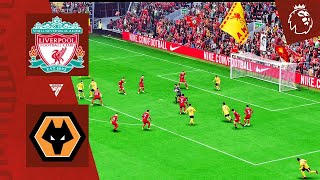 Liverpool vs Wolves Premier League 202324 FC 24 [upl. by Sul]