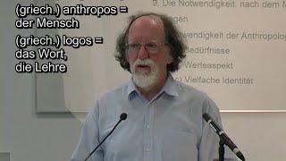 Einführung in die Pädagogik Anthropologie Vorlesung 11 Prof Huppertz [upl. by Ayital]