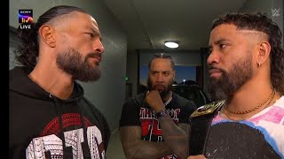 OMG Romen Reigns Jey uso Face to Face in SmackDown [upl. by Howard]