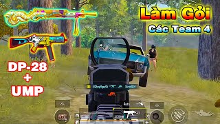 Các Team 4 Ngao Ngán  Khi Tacaz Dùng Combo UMP và DP28 PUBG Mobile [upl. by Dituri]