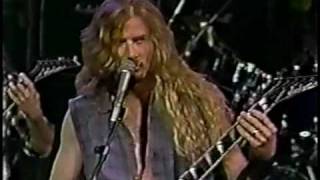 Megadeth  Symphony Of Destruction Bangin With MTV 1992 [upl. by Cadmarr]