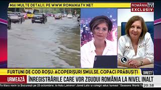 Elena Mateescu anunţă că revine canicula dar nu scăpăm de furtuni locale [upl. by Noir]