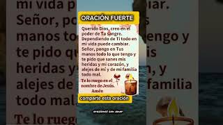 Oración fuerte y poderosa oraciones oracionesconamor oracionparalanoche oraciondelamañana [upl. by Ernie]