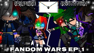 Fandom Wars Ep 1  Surprise Invitation  VA Series  discontinued  FNAF CreepyPasta MHA [upl. by Nnad563]