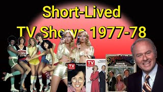 197778 ShortLived TV Shows [upl. by Leziar]