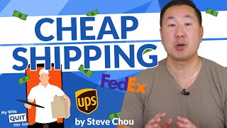 The Cheapest Way To Ship A Package – USPS Vs FedEx Vs UPS [upl. by Sheena]