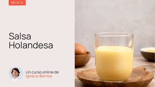 Cómo hacer Salsa Holandesa Receta fácil y deliciosa  Paso a paso [upl. by Akined1]