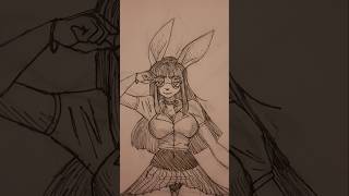 New oc Drop names in the comments bunnygirl bunny furry fursona [upl. by Wester]