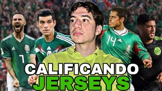 🤑CALIFICANDO los JERSEYS LOCAL DE MEXICO 2010  ACTUALIDAD [upl. by Ntsyrk]