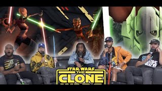 AHSOKA VS VENTRESS Star Wars The Clone Wars Ep 109110 Reaction [upl. by Groot]