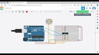 Diseño de circuitos Motor DC Tinkercad Personal Microsoft​ Edge 2024 06 21 00 58 25 [upl. by Elrebmik171]