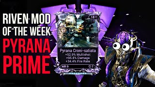 Riven of the Week  Pyrana Prime feat Harrow Prime  Warframe 2024 [upl. by Jamilla]