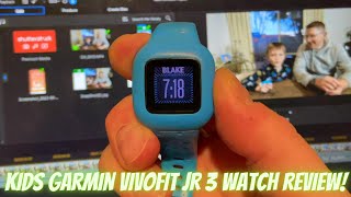 Long Term Garmin Kids Vivofit JR 3 Watch Review [upl. by Francklin662]