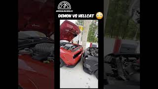 Dodge DEMON vs HELLCAT [upl. by Enyamert338]