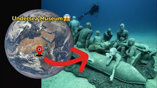 I Found The Atlántico Lanzarote Museum Beneath the Sea of Spain ON GOOGLE Earth And Google Map [upl. by Inalak54]