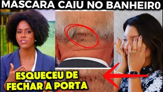 JANJA DIZ QUE GLOBO MOSTROU MASCARA DO LULA CAINDO E CHOR0U [upl. by Bozuwa]