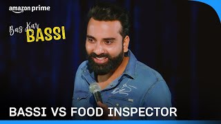 Bassis Encounter with Food Inspector  Bas Kar Bassi  Prime Video India [upl. by Neddra327]