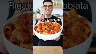 Easy Rigatoni Arrabbiata Pasta 15 mins [upl. by Ecnarolf]