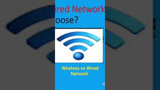 Wireless vs Wired Network [upl. by Ainomar]