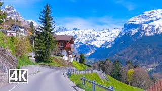 Spring driving in Switzerland 🇨🇭 Engelberg absorb the fascination of an immense natural arena [upl. by Steep]