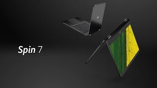 Acer  Spin 7 Convertible Laptop [upl. by Hoxsie]