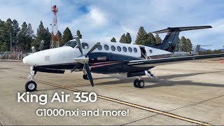 54 Flying the Big King Air 350  Remodeled [upl. by Franky]