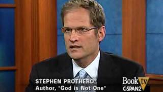 Book TV After Words Stephen Prothero quotGod is Not Onequot [upl. by Aziul]