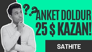 ANKET DOLDURARAK PARA KAZANÇOK BASİT25 [upl. by Foah]