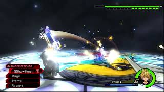 KH2FM Lv1  NMC Mod vs Data Roxas0 Damage0 Stat Boosts Initial Keyblade BGM Dub [upl. by Edward]