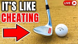 Go From Amateur To Pro Level Bunker Shots In 5 Minutes  Live Golf Lesson [upl. by Louella736]