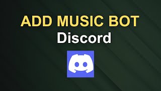 How To Add Music Bot To Discord Server Mobile [upl. by Acirehs183]