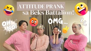 ATTITUDE PRANK sa BEKS BATTALION  Francine Diaz [upl. by Newton973]