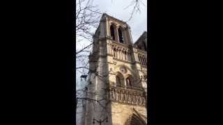 Cathédrale NotreDame de Paris  Sonnerie de la Visitandine [upl. by Quinton]