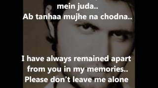 Yeh Junoon Song Mustafa Zahid  Shootout at Wadala2013 Lyrics and Translation [upl. by Jedidiah]